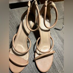 Elegant Tan Strappy Women's Sandals